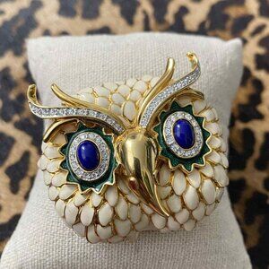 Vintage from the 1980s Materials: Silver RARE Signed KJL